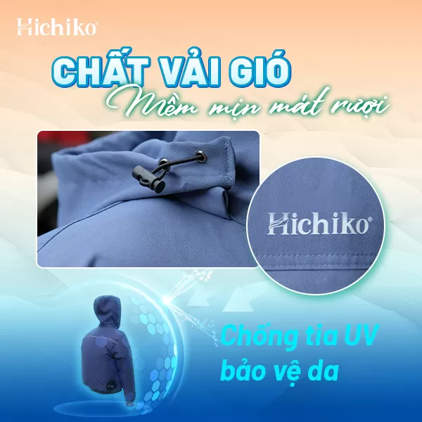 Áo gió dành cho áo điều hòa Hichiko