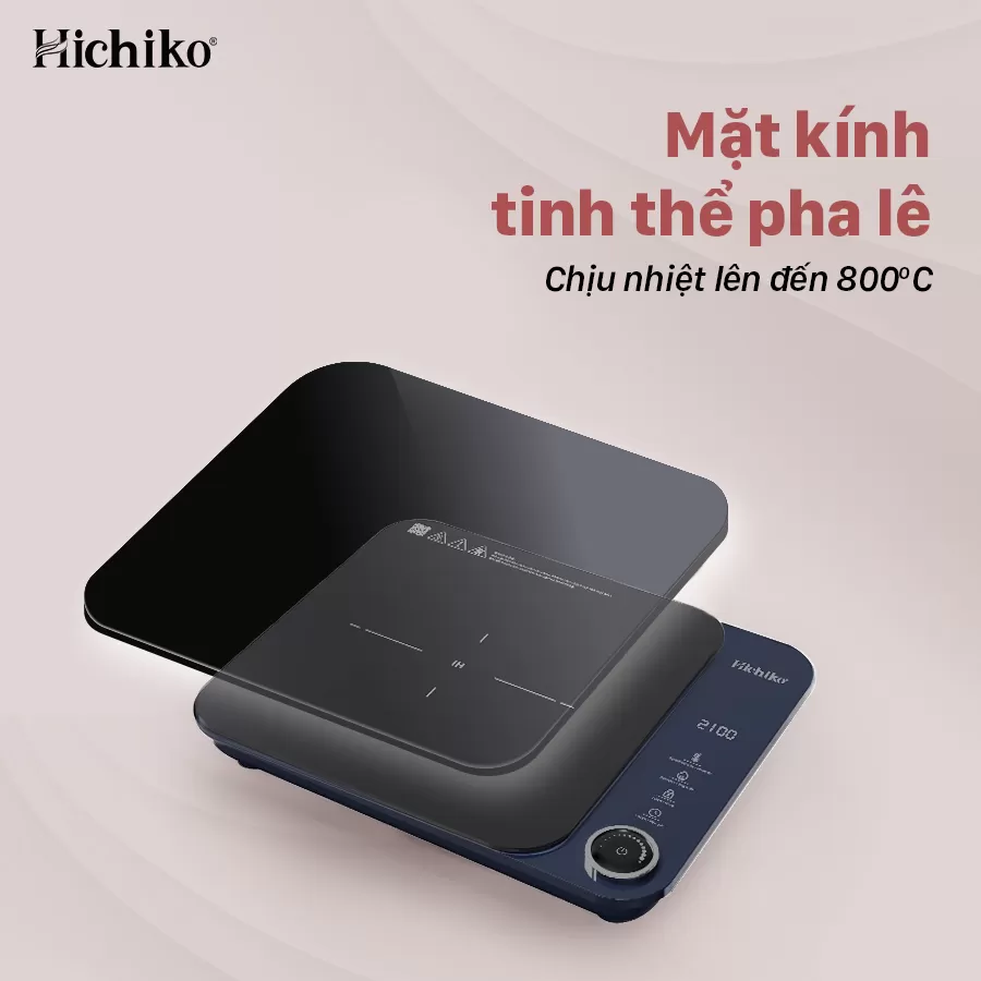 [Tặng nồi từ 30cm] Bếp từ HC-1508, công suất 2100W đun nấu dễ dàng cho mọi gia đình