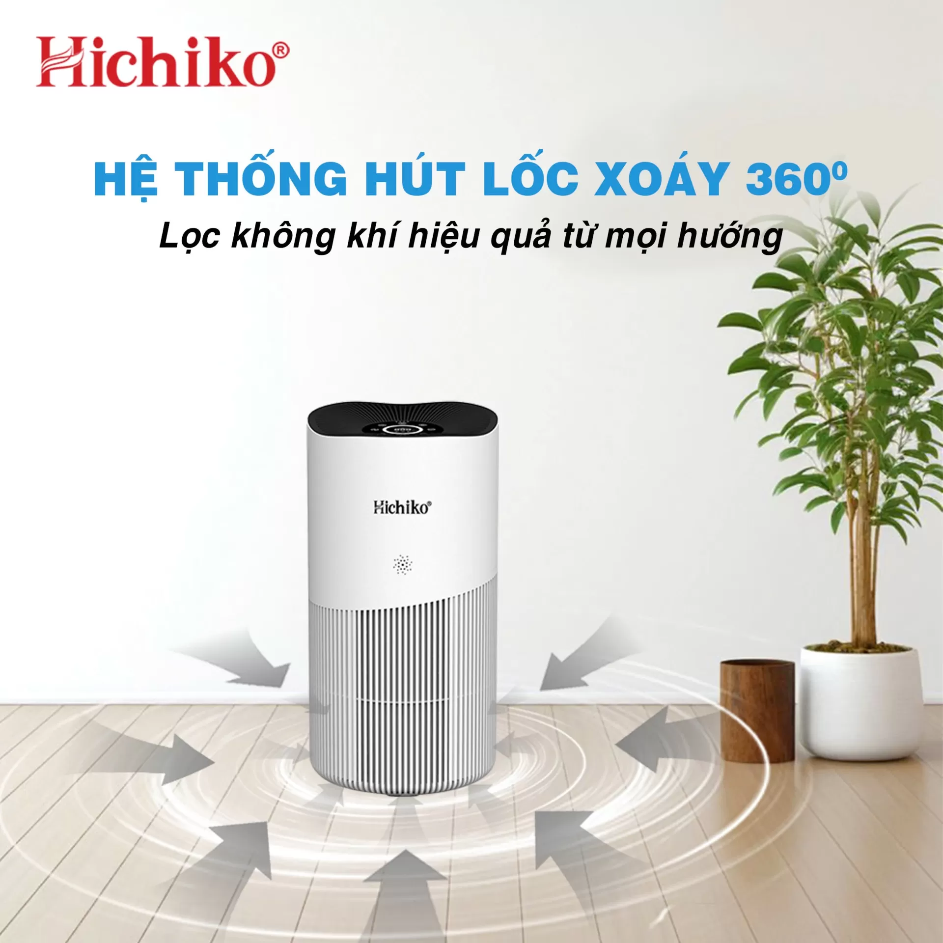Lọc không khí Hichiko HC50K2 – Làn gió tinh khiết, sống khỏe mỗi ngày!