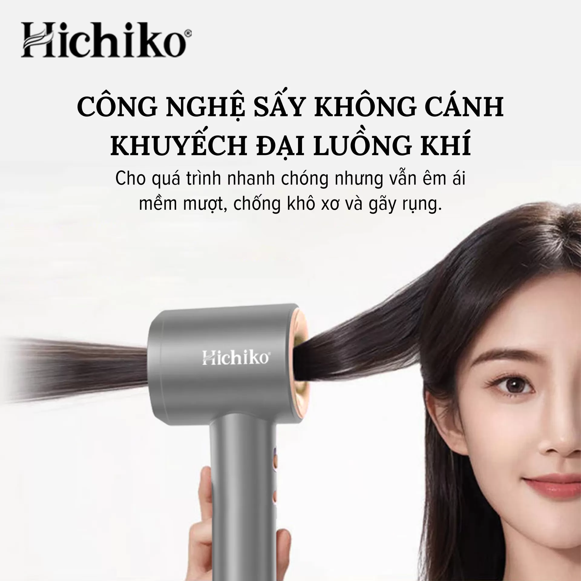 Máy Sấy Tóc Không Cánh Hichiko Chính Hãng Cao Cấp HC5512KC