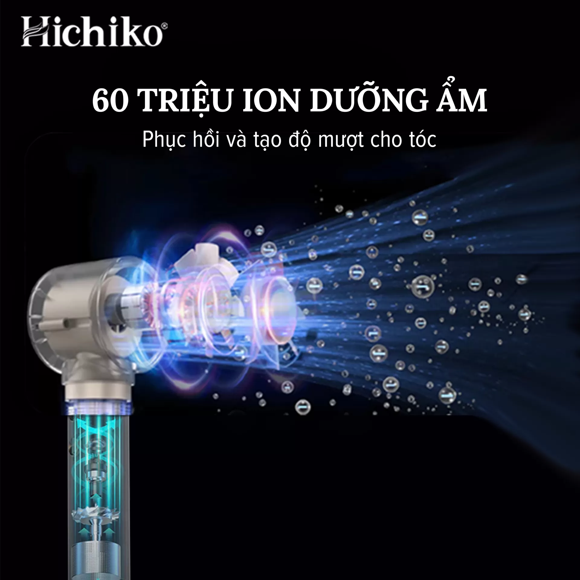 Máy Sấy Tóc Không Cánh Hichiko Chính Hãng Cao Cấp HC5512KC