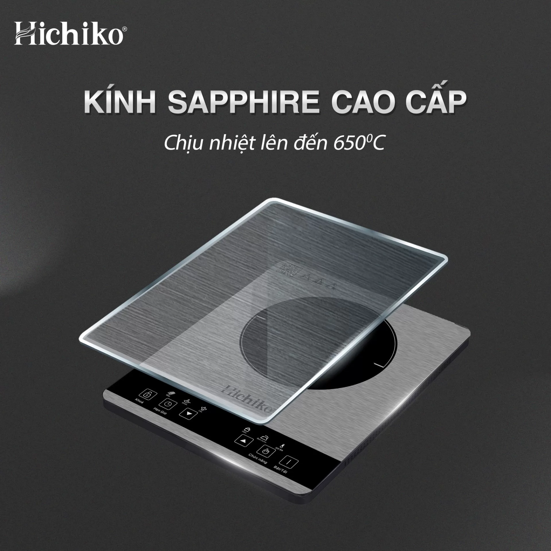 Bếp từ đơn Hichiko HC1509 – Tinh hoa công nghệ cho căn bếp hiện đại