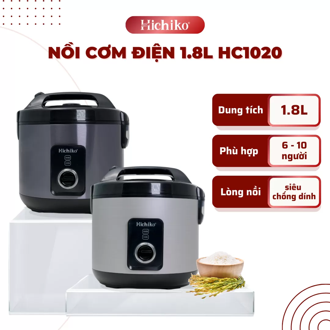 Nồi cơm điện 1.8L HC1020