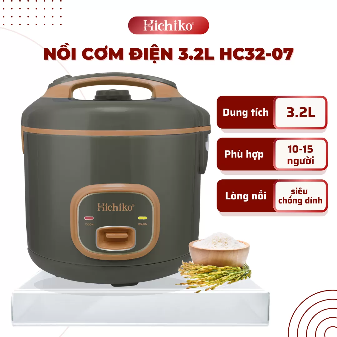 Nồi cơm điện Hichiko 3.2L HC32-07