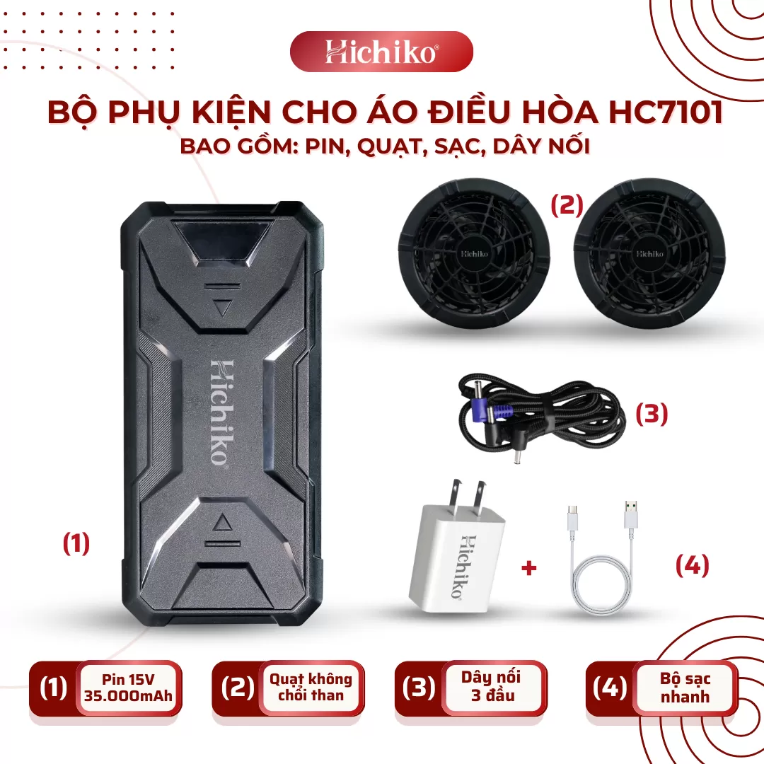 Bộ phụ kiện áo điều hòa HC7101